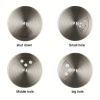 12pc Stainless Steel & Glass Spice Shakers - Premium Kitchen Essentials for Salt, Pepper & MSG, Modern Design for Indoor BBQs & Picnics