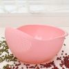 1pc/2pcs/3pcs Multi-Functional Kitchen Washing Basket Basin - Drain Water, Wash Rice, Perfect For Cleaning Vegetables And Fruits